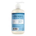 Mrs. Meyer's Clean Day 394711 12.5 oz. Rainwater Scented Hand Soap with Pump - 6/Case Mrs. Meyer's Clean Day 394711 12.5 oz. Rainwater Scented Hand Soap with Pump - 6/Case