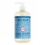Mrs. Meyer's Clean Day 394711 12.5 oz. Rainwater Scented Hand Soap with Pump - 6/Case Mrs. Meyer's Clean Day 394711 12.5 oz. Rainwater Scented Hand Soap with Pump - 6/Case