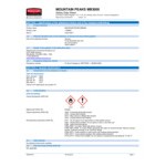 Rubbermaid® FG4012571 Microburst 3000 Mountain Peaks Metered Aerosol Air Freshener System Refill