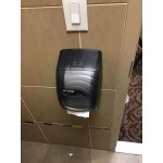 San Jamar R3590TBK Duett Oceans Toilet Tissue Dispenser - Black Pearl San Jamar R3590TBK Duett Oceans Toilet Tissue Dispenser - Black Pearl