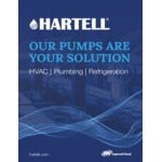 Hartell HAD-8 Series 861019 Mini-Split In-Duct Condensate Pump with 8 kW Cooling Capacity - 100-230V