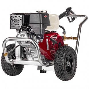 Simpson 60828 Aluminum Water Blaster 49-State Compliant Pressure Washer with Honda Engine and 50' Hose - 4,200 PSI; 4.0 GPM Simpson 60828 Aluminum Water Blaster 49-State Compliant Pressure Washer with Honda Engine and 50' Hose - 4,200 PSI; 4.0 GPM