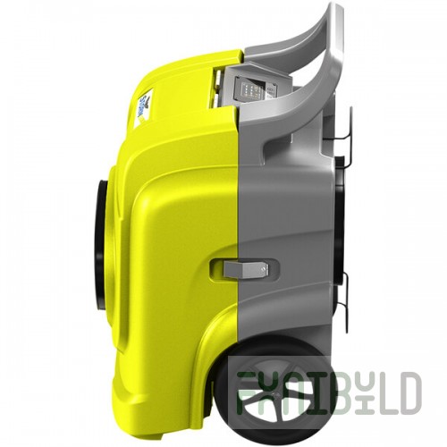 AlorAir Storm Elite 125 Yellow Smart Wi-Fi Enabled Commercial Dehumidifier with Pump - 115V