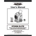 AlorAir Storm Elite 125 Yellow Smart Wi-Fi Enabled Commercial Dehumidifier with Pump - 115V AlorAir Storm Elite 125 Yellow Smart Wi-Fi Enabled Commercial Dehumidifier with Pump - 115V