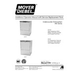 Moyer Diebel 201LT Undercounter Low-Temperature Dishwashing Machine - 115V Moyer Diebel 201LT Undercounter Low-Temperature Dishwashing Machine - 115V