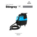 Mytee HP90 Stingray Automotive Heated Corded Extractor with 4 Mytee HP90 Stingray Automotive Heated Corded Extractor with 4