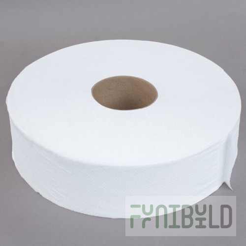 Response 12610 1-Ply Jumbo 3500' Toilet Paper Roll with 12