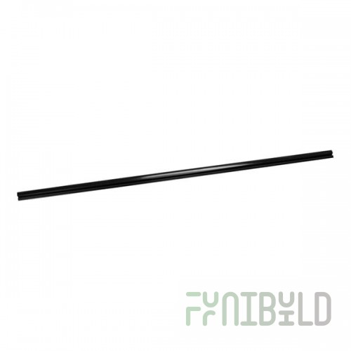 Wanzl T.BCRLHB36B Black Plastic Lip-Up Clip-On Label Holder for 36