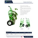 Valley Craft 1,500 lb. Heavy-Duty Containerized Nursery Hand Truck with 16 Valley Craft 1,500 lb. Heavy-Duty Containerized Nursery Hand Truck with 16