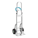 Lavex 550 lb. Aluminum Straight Back Hand Truck with 10 Lavex 550 lb. Aluminum Straight Back Hand Truck with 10