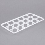 Vollrath 52823 Signature Half-Size Light Green 18-Compartment 5 11/16 Vollrath 52823 Signature Half-Size Light Green 18-Compartment 5 11/16