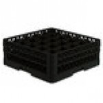 Vollrath TR6BB Traex® Full-Size Black 25-Compartment 6 3/8
