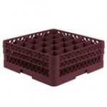 Vollrath TR6BB Traex® Full-Size Black 25-Compartment 6 3/8