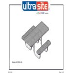Ultra Site 6' Green Extra Heavy-Duty Double-Sided ADA Rectangular Diamond Table 72 Ultra Site 6' Green Extra Heavy-Duty Double-Sided ADA Rectangular Diamond Table 72
