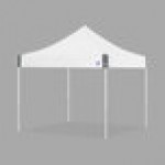 E-Z Up EC3STL10KFWHTWH Eclipse Instant Shelter 10' x 10' White Canopy with White Frame E-Z Up EC3STL10KFWHTWH Eclipse Instant Shelter 10' x 10' White Canopy with White Frame
