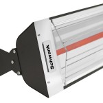 Schwank ES-1033-12 Electric Black Outdoor Patio Heater - 120V, 1000W Schwank ES-1033-12 Electric Black Outdoor Patio Heater - 120V, 1000W