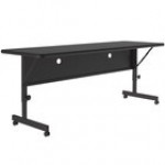 Correll Deluxe Flip Top Table, High Pressure Adjustable Height, 24 Correll Deluxe Flip Top Table, High Pressure Adjustable Height, 24