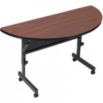 Correll Deluxe Flip Top Table, High Pressure Adjustable Height, 24 Correll Deluxe Flip Top Table, High Pressure Adjustable Height, 24