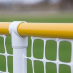 Mod-Fence Mod-Sport 7' White Mesh Outfield Fencing MS-7-W