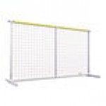 Mod-Fence Mod-Sport 7' White Mesh Outfield Fencing MS-7-W