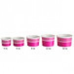 Choice 12 oz. Pink Paper Frozen Yogurt / Food Cup - 1,000/Case
