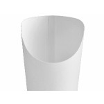 Choice Large 16 oz. White Paper Scoop Cup - 1,000/Case