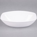 Fineline 456.BK Platter Pleasers 64 oz. Black Plastic Oval Luau Bowl - 50/Case