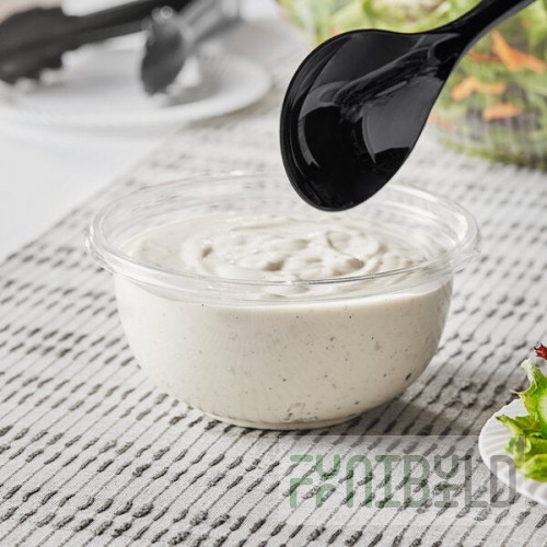 Visions 16 oz. Clear PET Plastic Round Catering / Serving Bowl - 50/Pack