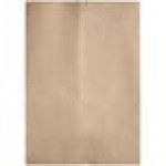 Choice 1/6 57 lb. Natural Kraft Heavy-Duty Paper Customizable Barrel Sack - 500/Case