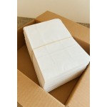 5 lb. White Paper Bag - 500/Bundle