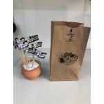5 lb. White Paper Bag - 500/Bundle