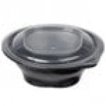 Fabri-Kal FC6B SideKicks 6 oz. Microwaveable Side Dish Bowl / Container - 750/Case
