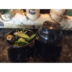 Fabri-Kal FC6B SideKicks 6 oz. Microwaveable Side Dish Bowl / Container - 750/Case