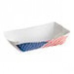 Bagcraft Packaging 300700 5 lb. EcoCraft Grease-Resistant Natural Kraft Food Tray - 500/Case
