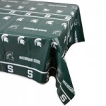 Creative Converting 664716 Michigan State University 2-Ply 1/4 Fold Luncheon Napkin - 240/Case