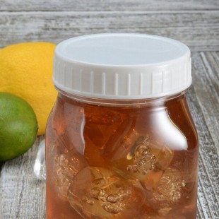 Fineline 4517-L Quenchers Large Mason Jar Lid - 256/Case Fineline 4517-L Quenchers Large Mason Jar Lid - 256/Case