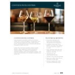 Reserve by Libbey Contour 16 oz. Pour Control 5 oz. Wine Glass - Sample