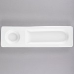 Tuxton AMU-554 Napa AlumaTux Pearl White (European White) 13 1/2