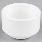 Tuxton AMU-554 Napa AlumaTux Pearl White (European White) 13 1/2