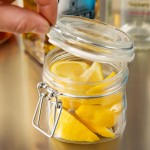 Libbey 17207223 6.75 oz. Garden Jar with Clamp Lid - 6/Case Libbey 17207223 6.75 oz. Garden Jar with Clamp Lid - 6/Case
