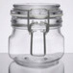 Libbey 17207223 6.75 oz. Garden Jar with Clamp Lid - 6/Case Libbey 17207223 6.75 oz. Garden Jar with Clamp Lid - 6/Case