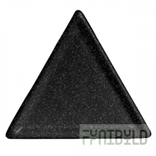 G.E.T. Enterprises DT201-MOD-GB Bugambilia Smooth MOD Finish Black Granite Resin-Coated Aluminum 6