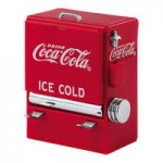 TableCraft 1 oz. Green Glass Coca-Cola® Bottle Salt and Pepper Shaker Set with Chrome-Plated Caddy TableCraft 1 oz. Green Glass Coca-Cola® Bottle Salt and Pepper Shaker Set with Chrome-Plated Caddy