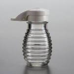 TableCraft Beehive 2 oz. Glass Salt and Pepper Shakers with Stainless Steel Tops - BH2 - 24/Case TableCraft Beehive 2 oz. Glass Salt and Pepper Shakers with Stainless Steel Tops - BH2 - 24/Case