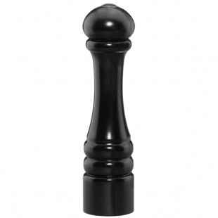 Chef Specialties 10555 Professional Series Customizable Imperial Ebony Finish Salt / Pepper Shaker - 10 Chef Specialties 10555 Professional Series Customizable Imperial Ebony Finish Salt / Pepper Shaker - 10