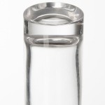 American Metalcraft GSPC Vintage Collection 2 oz. Smooth Round Glass Salt and Pepper Shaker Set - 12/Case