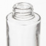 American Metalcraft GSPC Vintage Collection 2 oz. Smooth Round Glass Salt and Pepper Shaker Set - 12/Case