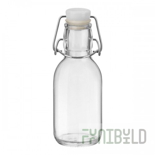 Bormioli Rocco Emilia from Steelite International 8.5 oz. Swing Top Glass Bottle - 12/Case