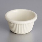 Acopa 2 oz. Bone White Smooth Melamine Ramekin - 12/Case Acopa 2 oz. Bone White Smooth Melamine Ramekin - 12/Case