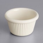 Acopa 2 oz. Bone White Smooth Melamine Ramekin - 12/Case Acopa 2 oz. Bone White Smooth Melamine Ramekin - 12/Case